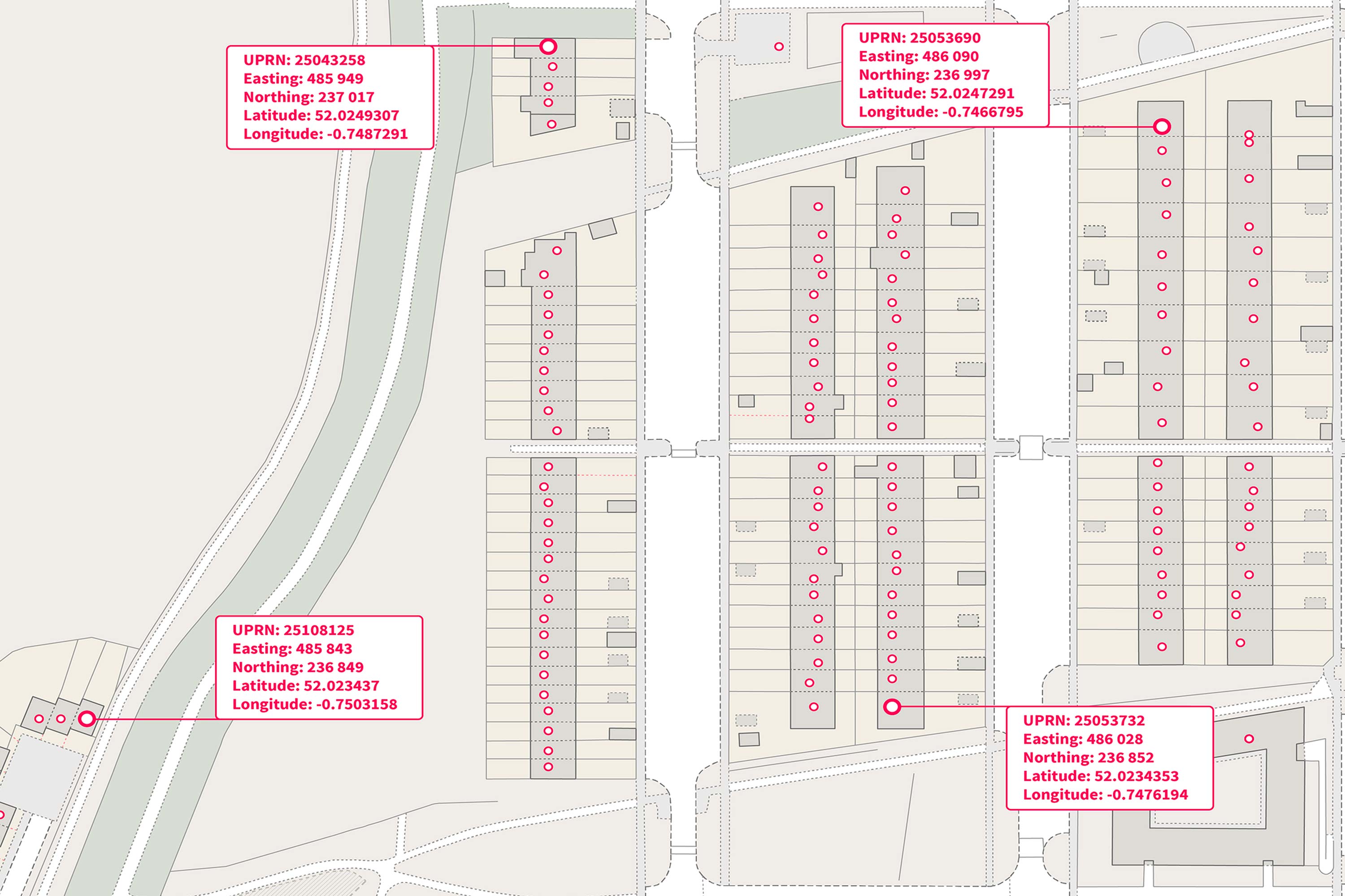 Open UPRN. Source: Ordnance Survey